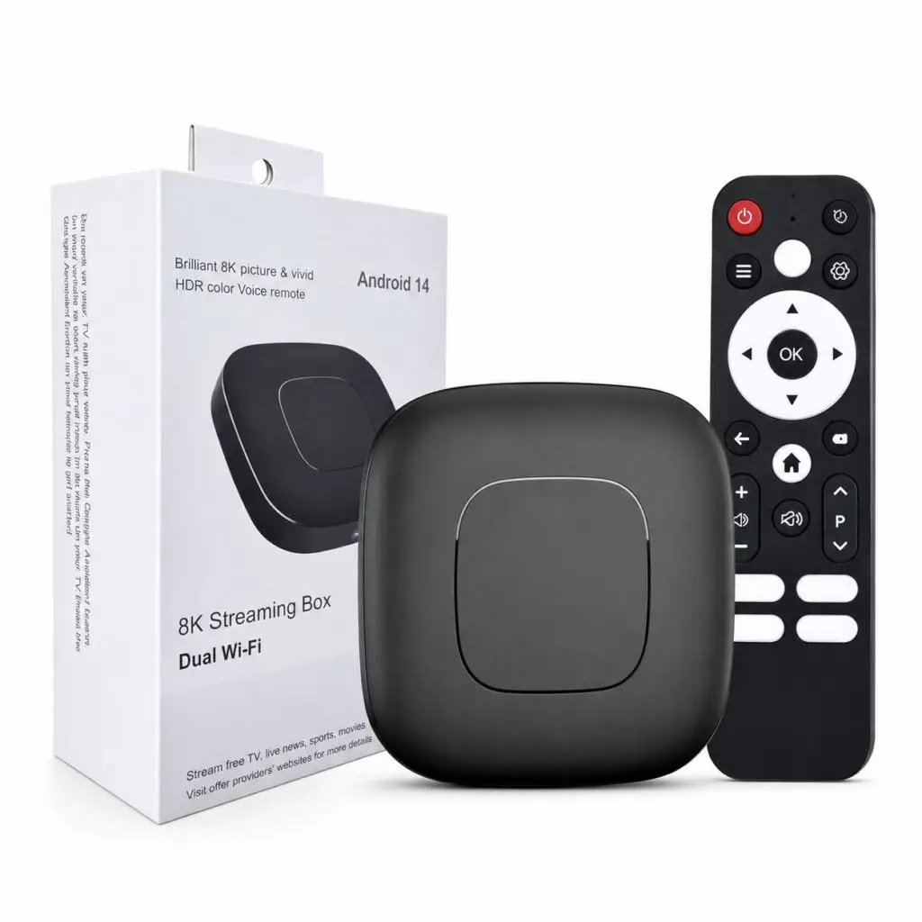 Voda Android 14 OTT TV Box
